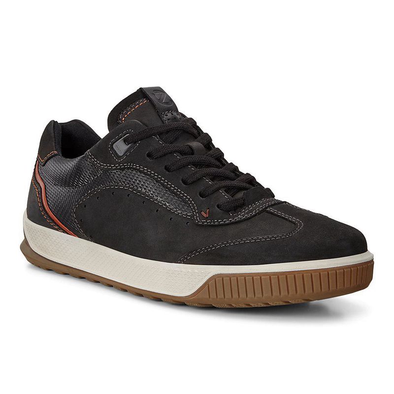 Men Casual Ecco Byway Tred - Sneakers Black - India ZJYSDA748